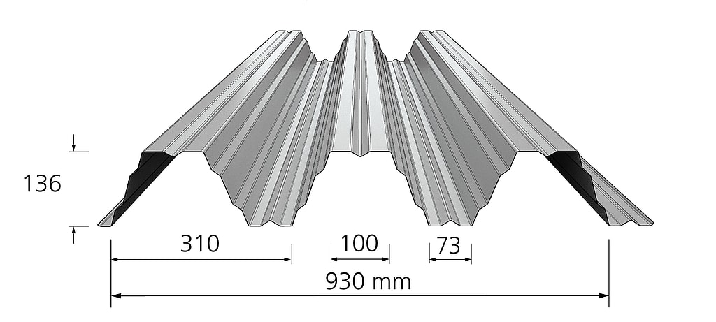 BORGA | TR 136 with meachurements